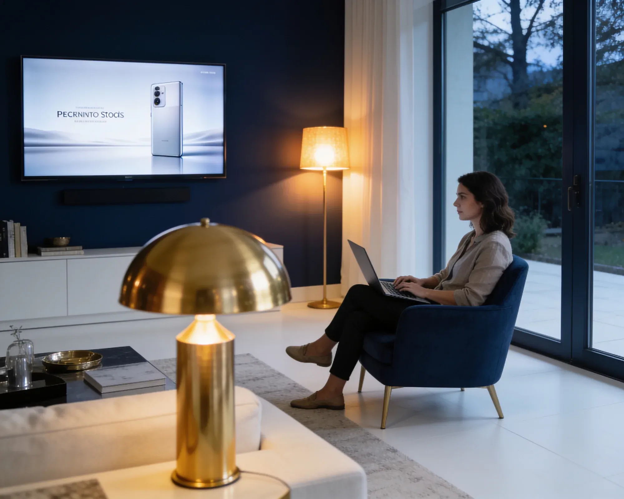 Non-skippable streaming television ad playing on a connected TV to a measured audience